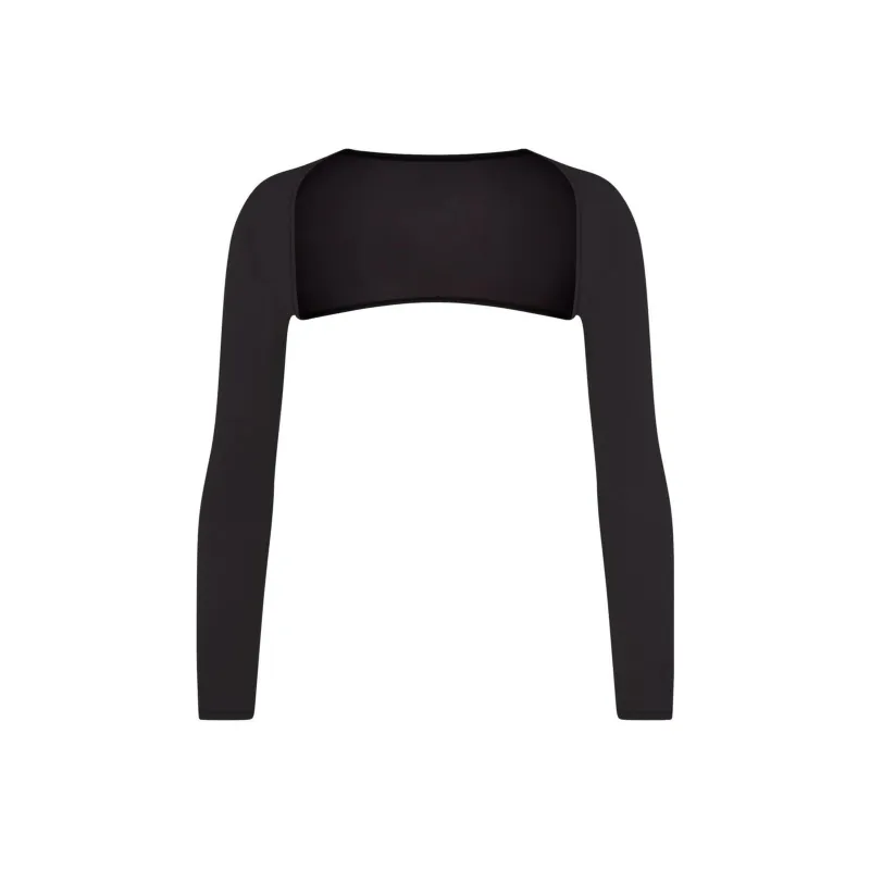 Skims Crop Tops Women's Onyx-0