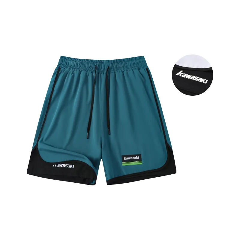 Kawasaki Casual Shorts Unisex Black-21