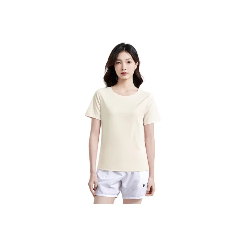 Urban Beauty T-Shirt Women's Cream Yellow-0