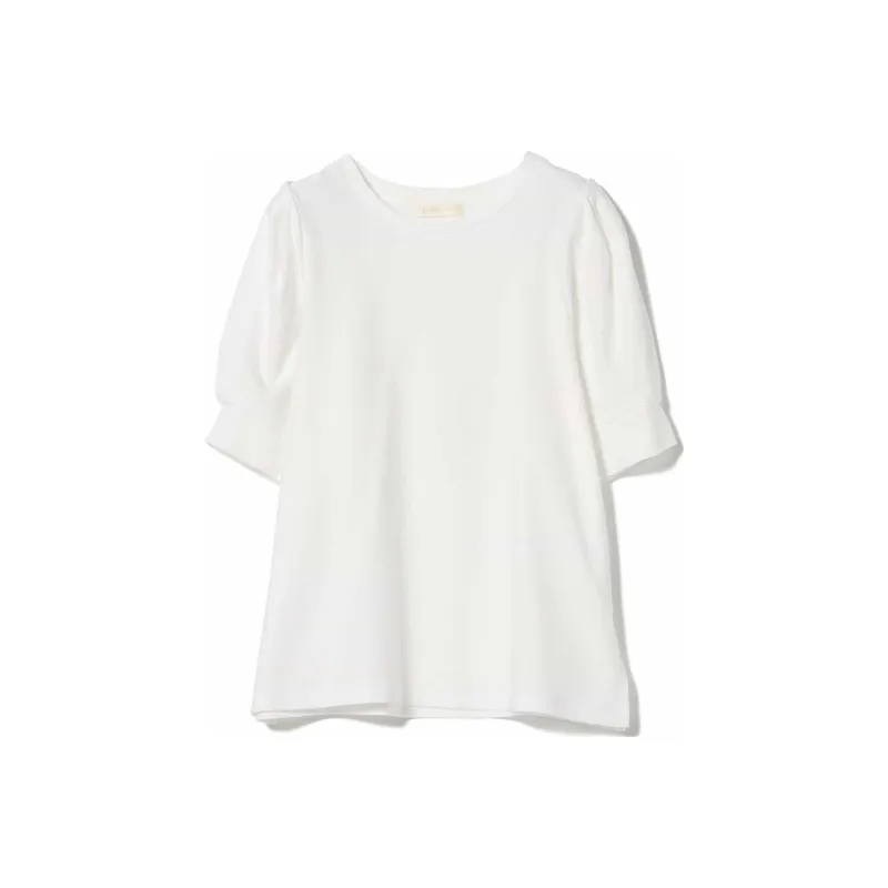 Beams Crop Tops Women's White-0