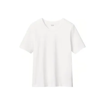 UNIQLO U Collection SS24 Drop Shoulder Sleeve T Shirt Women's White