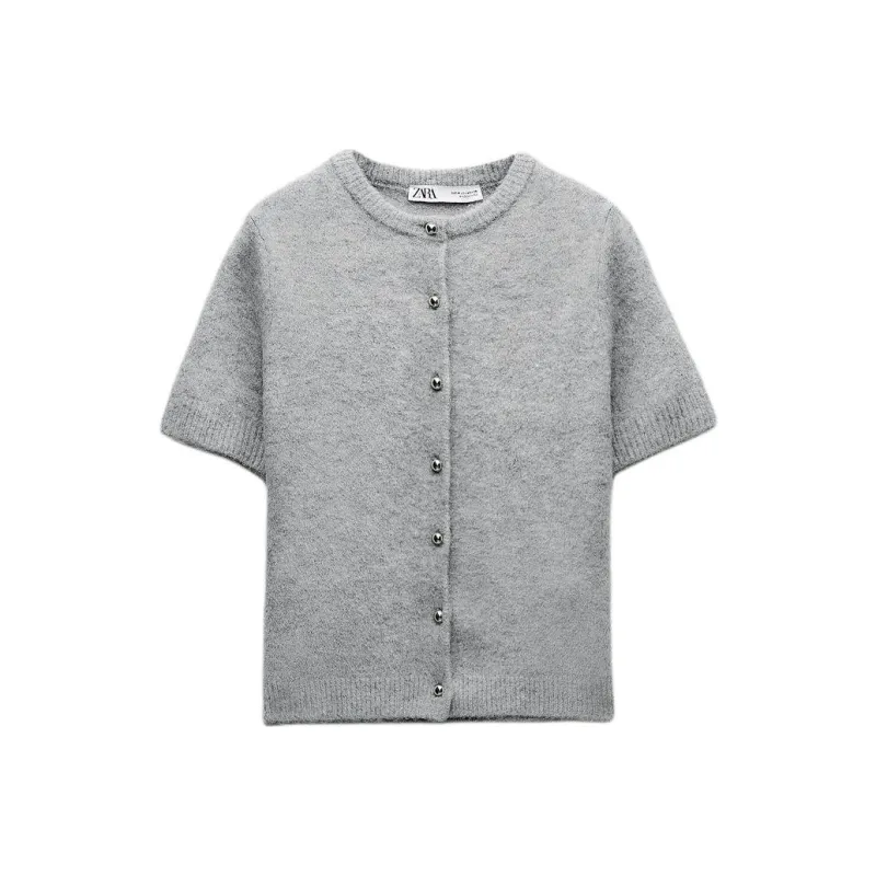 ZARA Sweater Women's Medium Gray-0