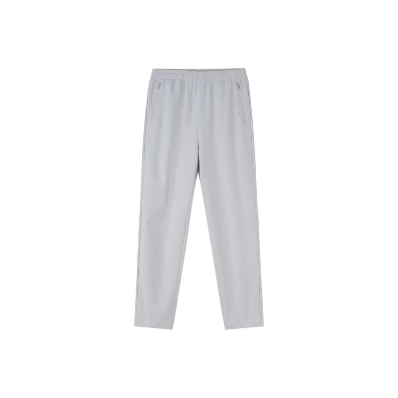 Tectop Casual Pants Unisex Silver Gray-0
