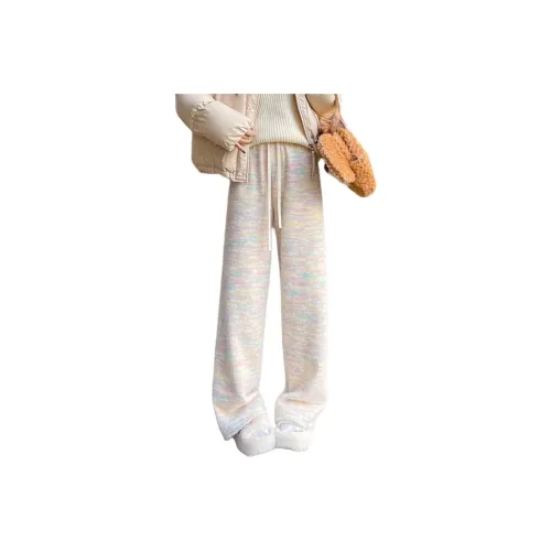 RTTO Casual Pants Unisex Rainbow Fleece Lined