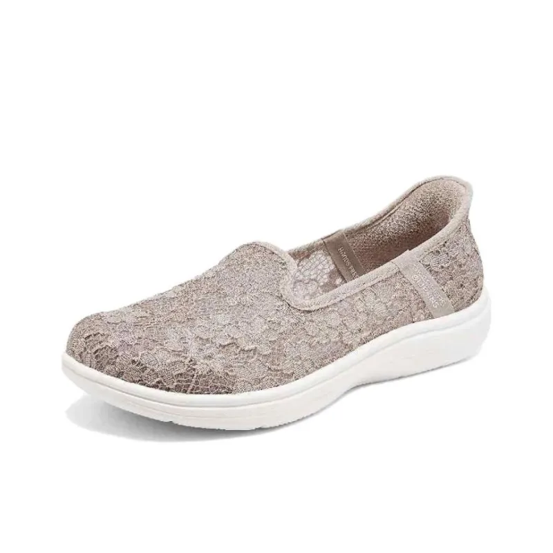 Skechers Slip Ins Breathable And Lightweight Low Top Casual Shoes Women's Pink-2