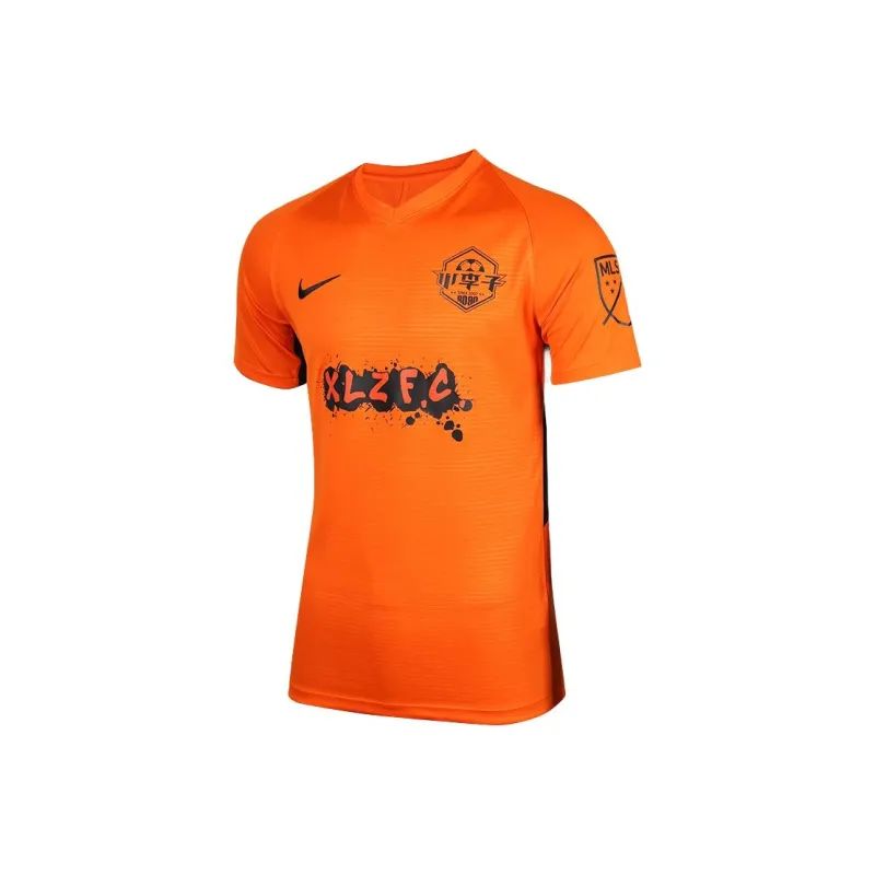 Nike Soccer Jerseys Unisex Orange Black-0