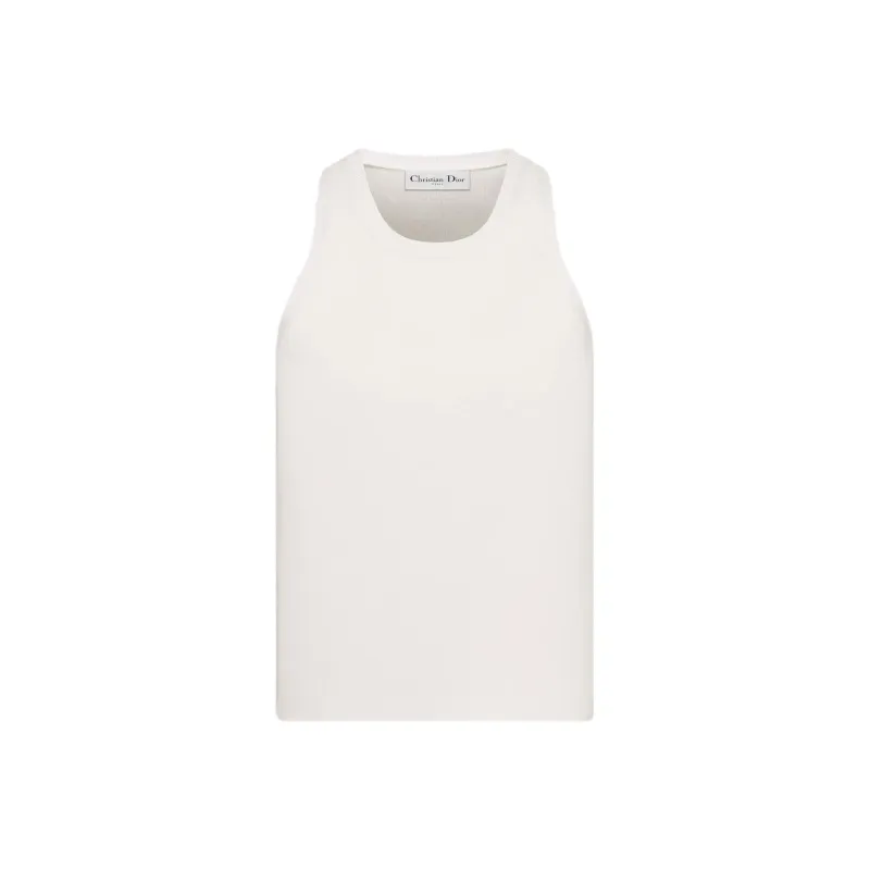 DIOR Tank Tops Women's Ecru-0