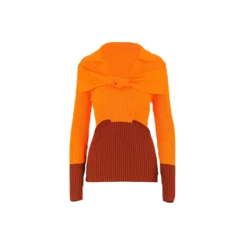 Jacquemus Slim Fit Sweater Women's Orange