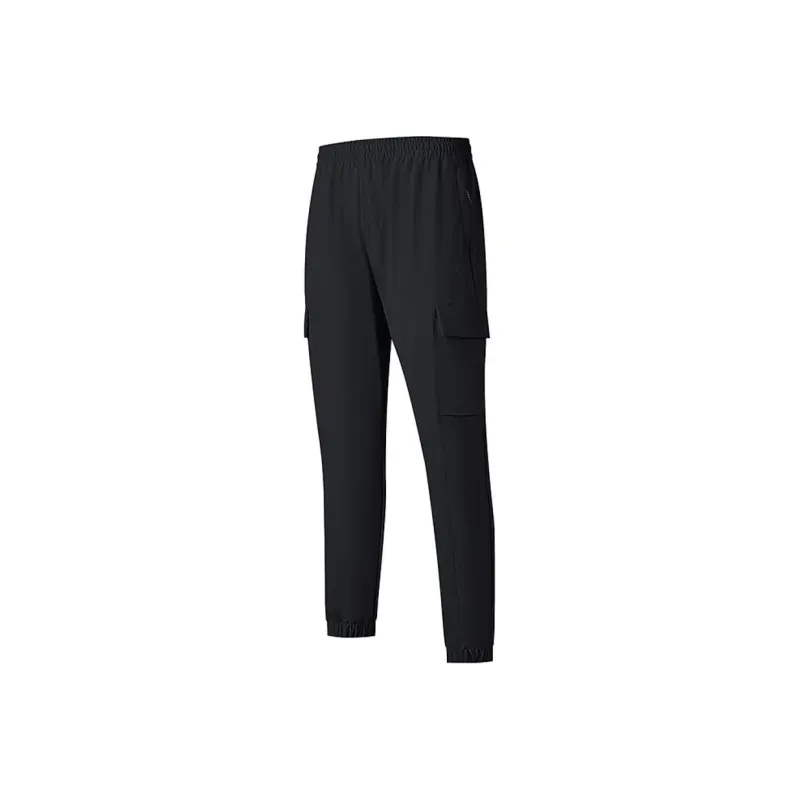 XTEP Variety Training Collection Athletic Trousers Men's Jet Black-0