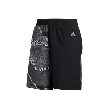 Adidas Sports Shorts Men Black / Gray No. 1 / Gray No. 6