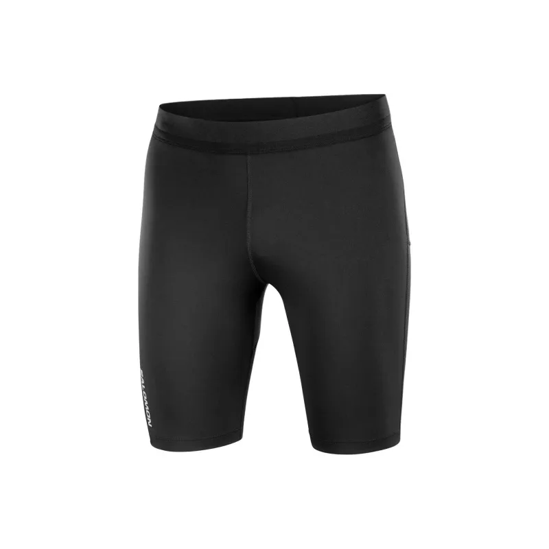 SALOMON CROSS RUN Sports Shorts Men Pitch Black-0