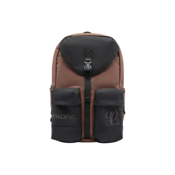 LiNing Polyurethane Backpack Regular Unisex Umber & Black