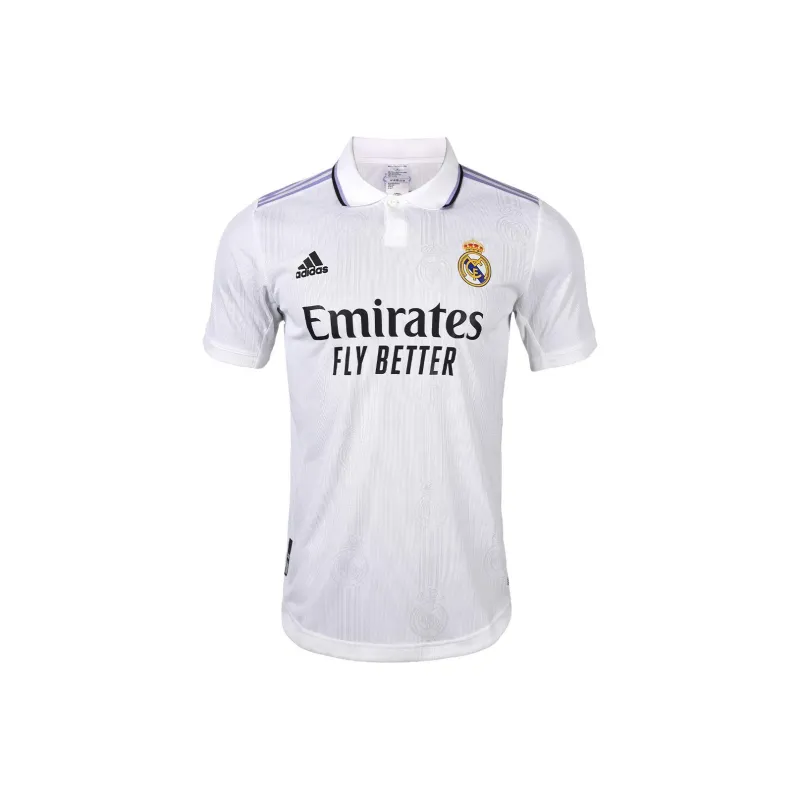 Adidas Soccer Jersey Player Edition 22 23 Real Madrid, Auremiou Size 18 Men's 18# Chu Aimen-0