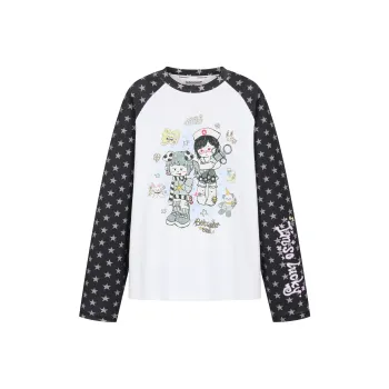BETWEENAND x Waji Drop Shoulder Sleeve T Shirt Women's