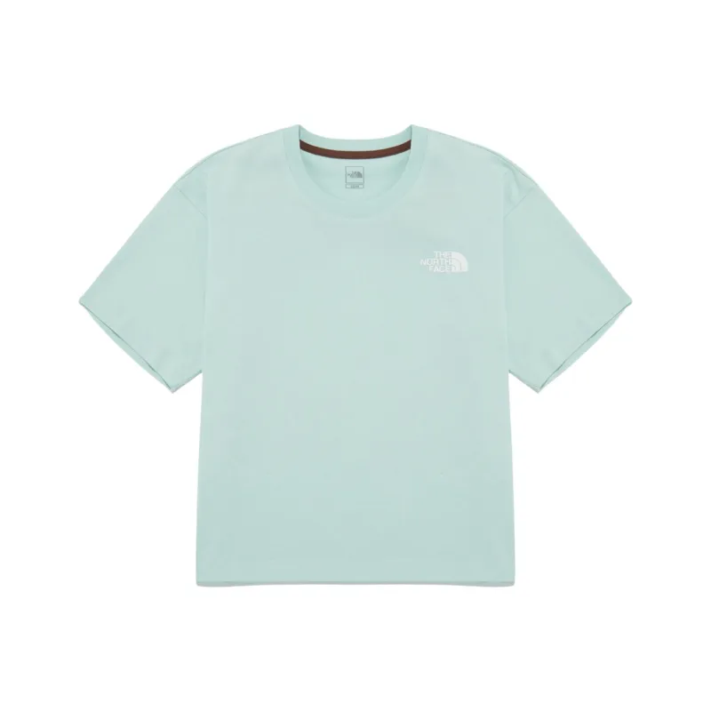 THE NORTH FACE Regular T Shirt Women's Green-0