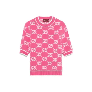 GUCCI Gg Jacquard Knitted Top