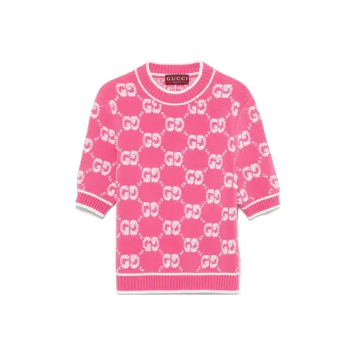 GUCCI Gg Jacquard Knitted Top