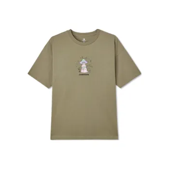 Converse T-Shirts Women's Brown