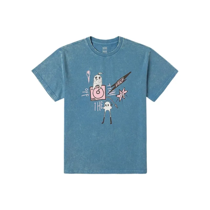 Vans SS25 Regular T Shirt Women's Blue-0