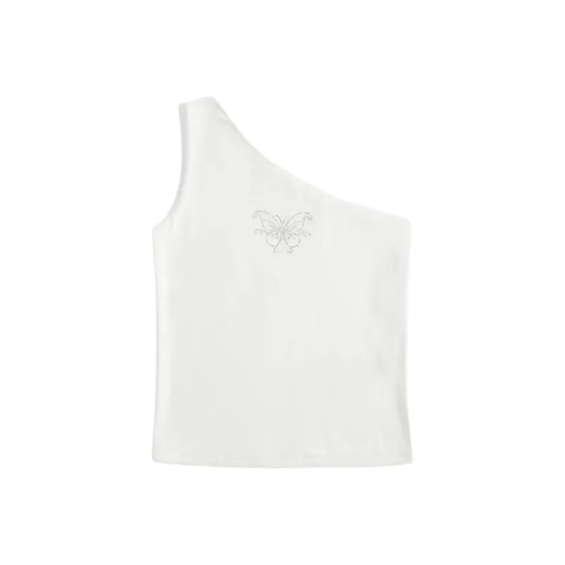 Hollister Tank Top Women's White-0
