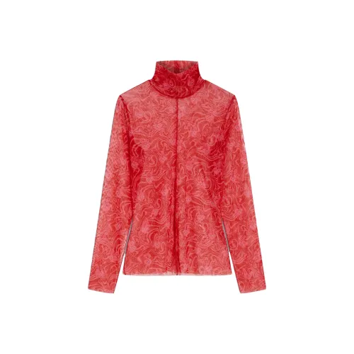 I BLUES aop sweaters Women's Red