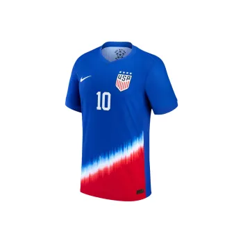 Nike Lindsey Horan USWNT 2024 Match Away Soccer Jerseys Men's Royal Blue