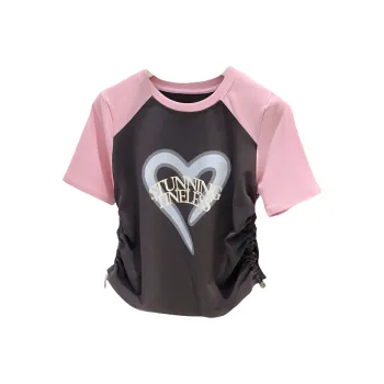 POPO.INFO Cropped Drawstring Top Women's