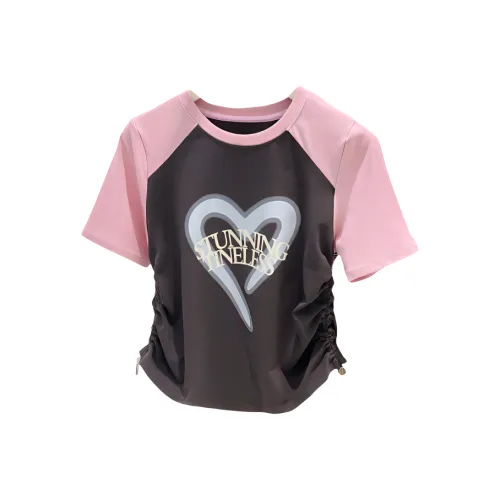 POPO.INFO Cropped Drawstring Top Women's