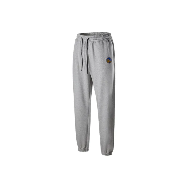 NBA Golden State Warriors Athletic Trousers Unisex Gray-0