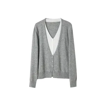 3COLOUR Sweater Women's Heather Gray