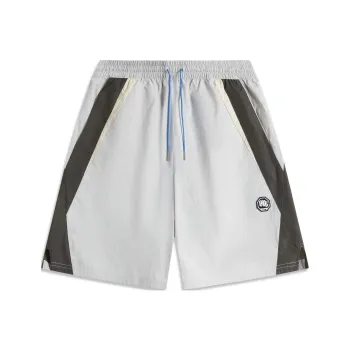 LiNing BadFive Basketball Collection Sports Shorts Men's Mist Gray