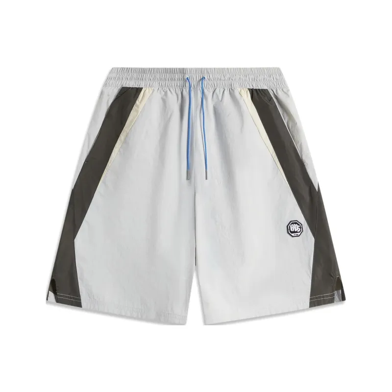LiNing BadFive Basketball Collection Sports Shorts Men's Mist Gray-0