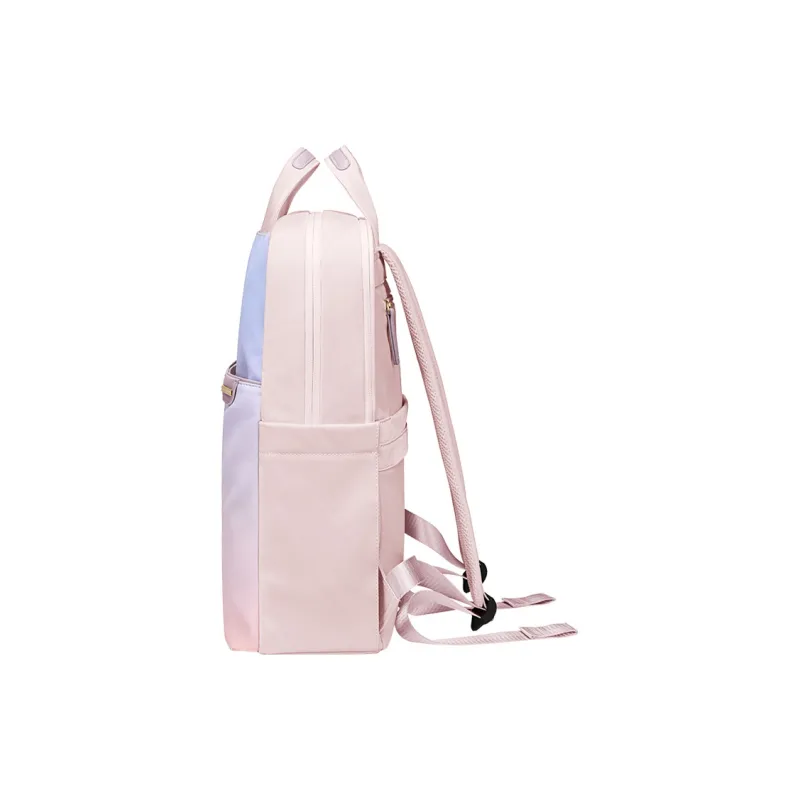GOLF Fabric Backpack Women's Blue Pink-3