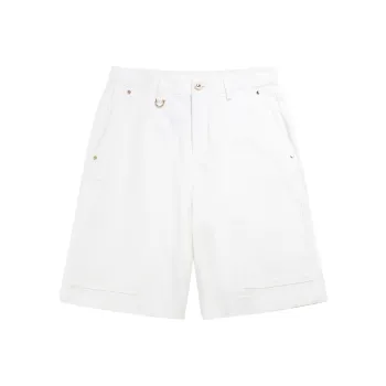 PP.GOLDEN Casual Shorts Men's White