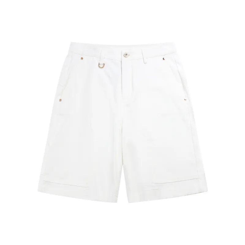 PP.GOLDEN Casual Shorts Men's White-0