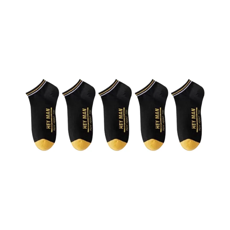 DAMOS·LOVE No Show Socks Men's Combo Set-4