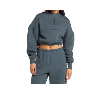 GYMSHARK Crop Tops Women's Titanium Blue