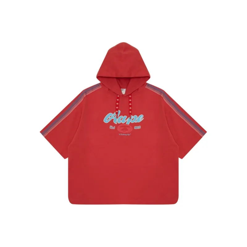 Aape Logo print Cotton Blend Hoodie-2