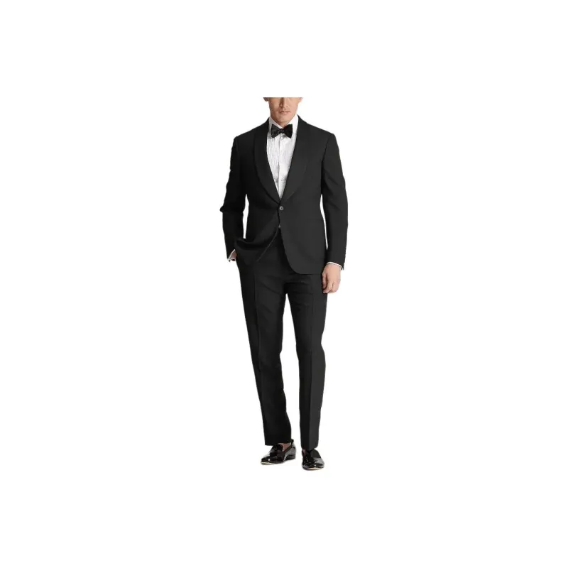 Polo Ralph Lauren Business Suits Men Black-0