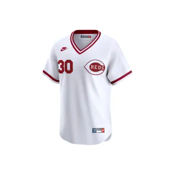 Nike x MLB Ken Griffey Cincinnati Reds Cooperstown Soccer Jerseys Men's White