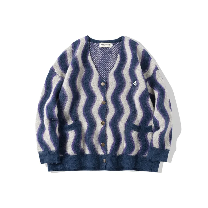 NECY Sweaters Women's Navy Blue-0