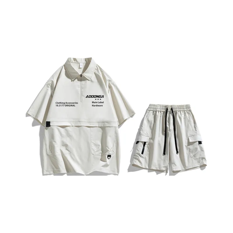 ADOONGA Shirt Matching Set Unisex-2