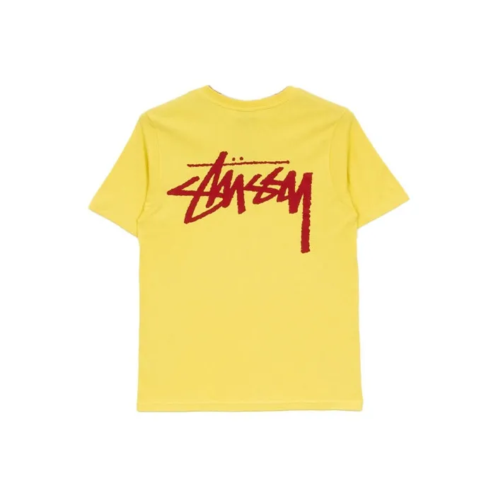 Stussy Gambit Tee 'Lemon'-6