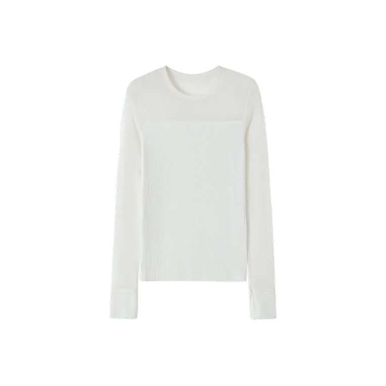 TAGEECHITA 2025 Spring Regular T Shirt Women's White-0