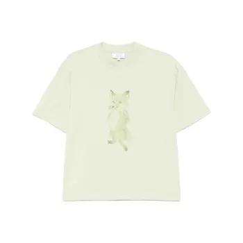 Maison Kitsune Lady Fox Boxy T shirt