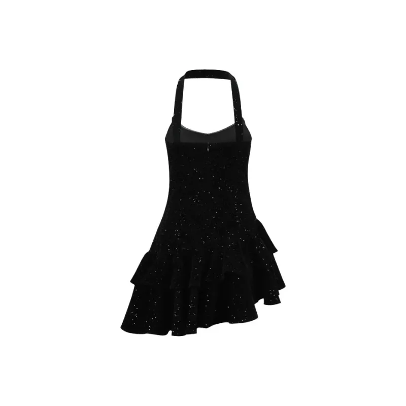 PLANE DRIFT Sleeveless Dress Women's Black-1