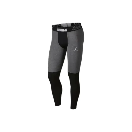 Jordan Athletic Trousers Men's Black Gray Color