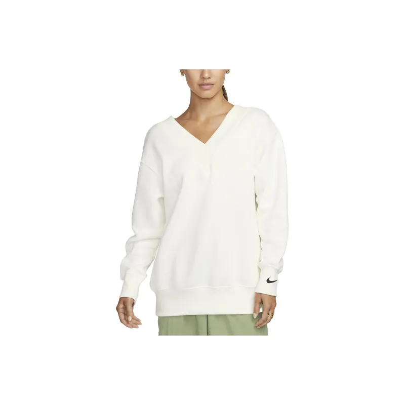 Nike Sportswear Phoenix Fleece Women's Oversized V Neck Sweatshirt-0