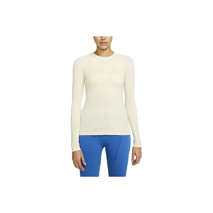 Nike x MMW Raglan Sleeve T Shirt Women's Yellow-0