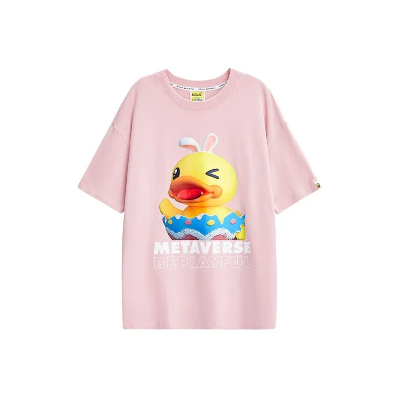 B.Duck T Shirts Women's Pink-0